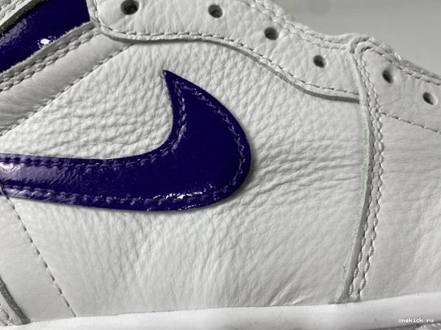 Rep Onekick CD0461-151 JORDAN COURT RETRO HIGH 1 PURPLE AIR 0523